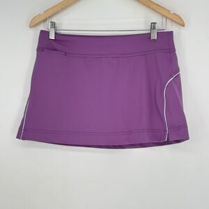 CHAMPION ATHLETIC WOMENS SKIRT‎ SKORT WITH BUILT SHORTS SIZE SMALL PURPLE